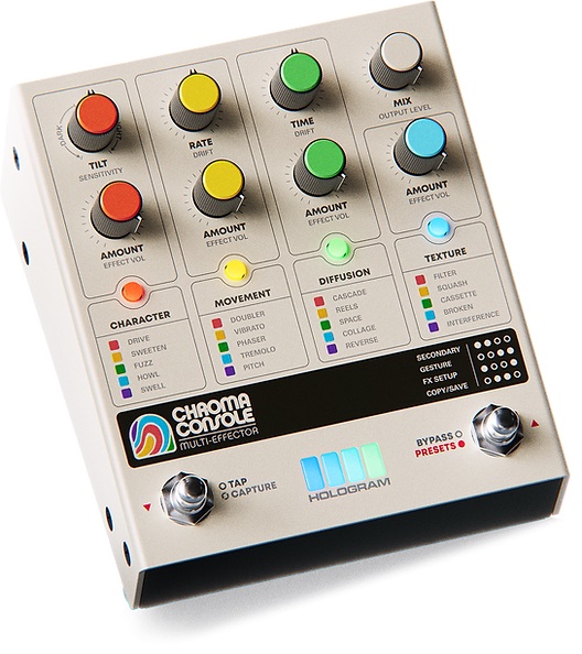 Hologram Electronics Chroma Console, un completo y colorido pedal